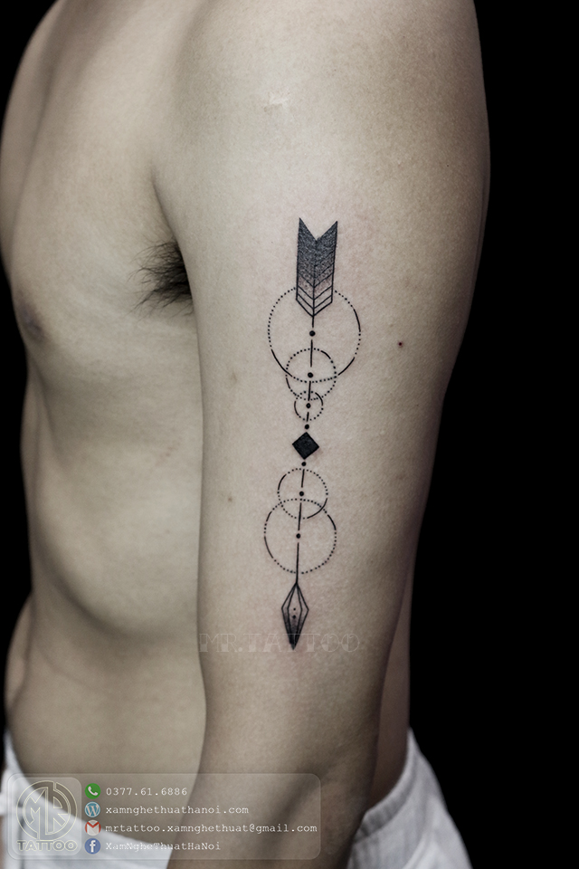 41 Mẫu hình xăm mũi tên đẹp  ý nghĩa cho nam nữ 2023  Tattoos Geometric  arrow tattoo Arrow tattoos