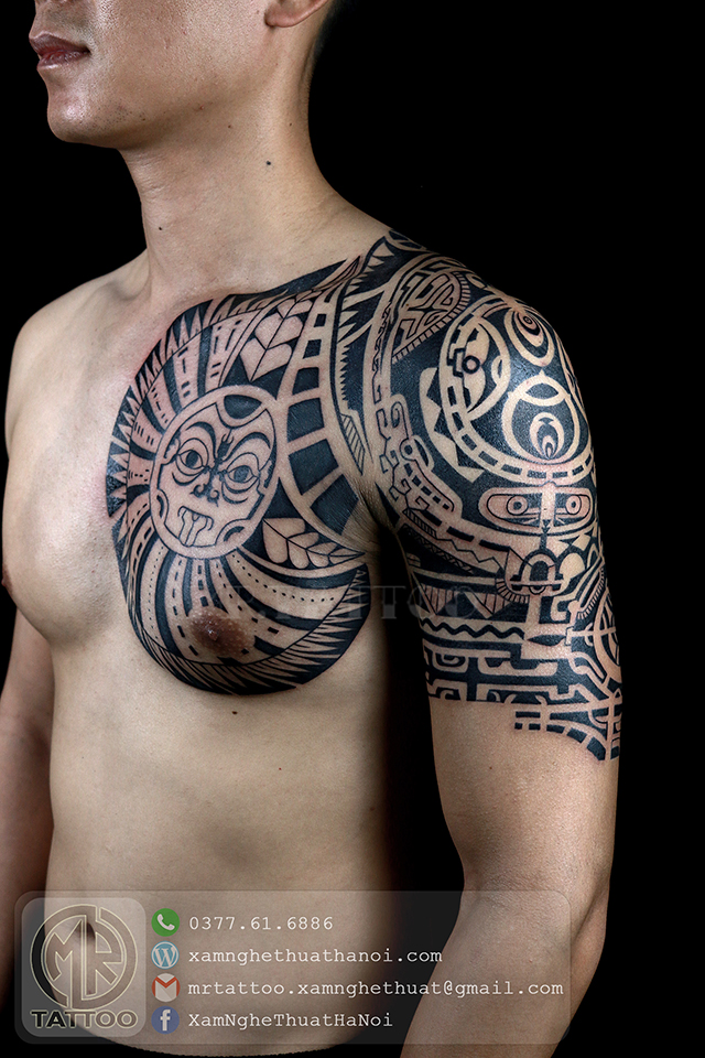 Đẳng cấp địa vị của hình xăm Maories trong văn hóa Polynesian  TooArt   Tattoo and Piercing Salon
